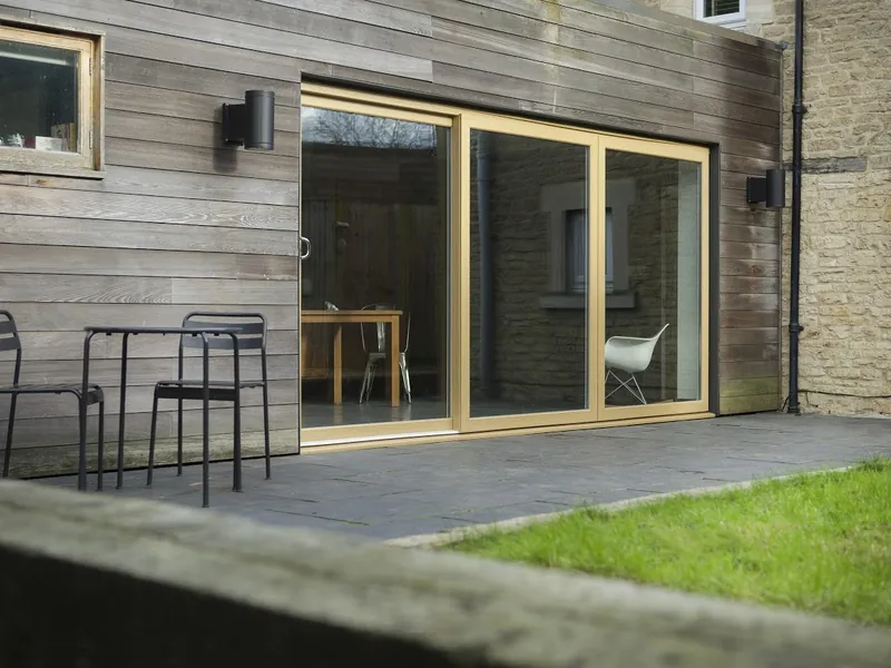 Sliding Patio Swiss Cottage